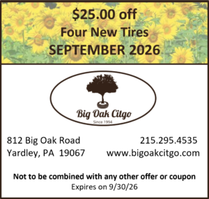 2026.09 – $25 off Four New Tires